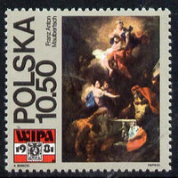 Poland 1981 'WIPA 81' Stamp Exhibition 10z50 (Painting) unmounted mint SG 2728