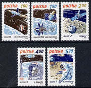 Poland 1979 Space Acievements set of 5 SG 2644-48 unmounted mint