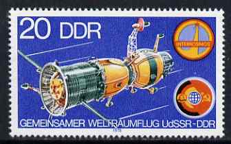 Germany - East 1978 Soviet - East German Space Flight (1st issue) perf unmounted mint, SG E2065