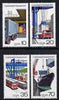 Germany - East 1978 Container Goods Traffic perf set of 4 unmounted mint, SG E2037-40