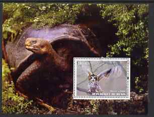 Benin 2004 Owls & Tortoises perf s/sheet #4 fine cto used