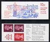 Great Britain 1979-80 London 1980 10p booklet complete including 'Circular retouch inside loop of 8' on 8p, R2/1, SG spec UMFB11f