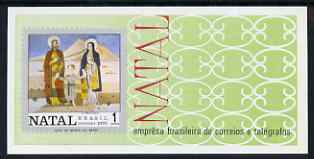 Brazil 1970 Christmas (The Holy Family) imperf m/sheet unmounted mint, SG MS1313