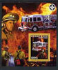 Benin 2007 Fire Fighters #2 perf m/sheet with Scout Logo, unmounted mint