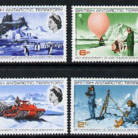 British Antarctic Territory 1969 25th Anniversary of Continuous Scientific Work set of 4 unmounted mint, SG 20-23