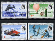 British Antarctic Territory 1969 25th Anniversary of Continuous Scientific Work set of 4 unmounted mint, SG 20-23