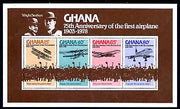 Ghana 1978 75th Anniversary of Powered Flight perf m/sheet unmounted mint, SG MS844