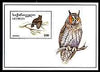 Georgia 1996 Birds perf m/sheet (Screech Owl) unmounted mint, SG MS180a