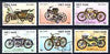 Vietnam 1985 Centenary of Motor Cycle perf set of 6 values only fine cto used, SG 828-33
