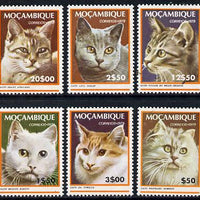 Mozambique 1979 Domestic Cats set of 6,unmounted mint SG 740-45