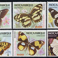 Mozambique 1979 Stamp Day (Butterflies) set of 6 unmounted mint SG 791-96