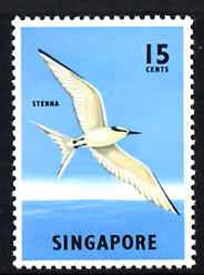 Singapore 1962-66 Tern 15c unmounted mint SG 70a