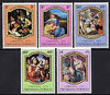 Trinidad & Tobago 1970 Christmas Paintings perf set of 5 unmounted mint, SG 386-90