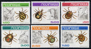 Mozambique 1980 Ticks set of 6 unmounted mint SG 797-802*