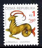 Czech Republic 1998-2001 Signs of the Zodiac - 1k Capricorn the Goat unmounted mint SG 208