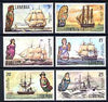 Liberia 1972 Ships of the British Royal Navy perf set of 6 unmounted mint, SG 1125-30
