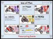Isle of Man 1993 Manx Motor Cycling Events perf m/sheet unmounted mint SG MS 572