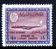 Saudi Arabia 1966-75 Boeing 720B Aircraft 4p (no wmk) unmounted mint SG 719