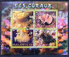 Malawi 2007 Coral perf sheetlet containing 4 values fine cto used