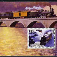 Ivory Coast 2004 Classic Locomotives #1 perf m/sheet unmounted mint