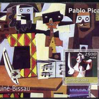 Guinea - Bissau 2001 Paintings by Pablo Picasso perf s/sheet containing 1 value (2,500 FCFA) unmounted mint Mi BL 338