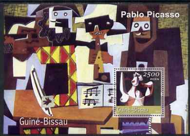 Guinea - Bissau 2001 Paintings by Pablo Picasso perf s/sheet containing 1 value (2,500 FCFA) unmounted mint Mi BL 338