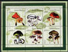 Guinea - Bissau 2001 Fungi perf sheetlet containing 6 values (350 FCFA) unmounted mint Mi 1378-83