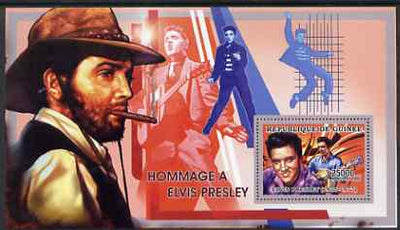 Guinea - Conakry 2006 Elvis Presley perf s/sheet #3 containing 1 value (Jailhouse Rock) unmounted mint Yv 324
