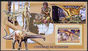 Guinea - Conakry 2006 Centenary of Scouting perf s/sheet #02 containing 1 value (Dinosaurs) unmounted mint Yv 338