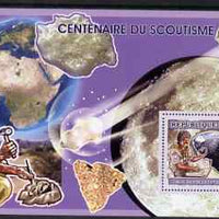 Guinea - Conakry 2006 Centenary of Scouting perf s/sheet #03 containing 1 value (Minerals) unmounted mint Yv 339