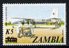 Zambia 1985 5k on 50n Flying Doctor Service unmounted mint, SG 424*