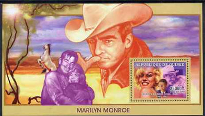 Guinea - Conakry 2006 Marilyn Monroe perf s/sheet #4 containing 1 value (Misfits) unmounted mint Yv 358