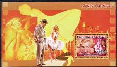 Guinea - Conakry 2006 Marilyn Monroe perf s/sheet #5 containing 1 value (Seven Year Itch) unmounted mint Yv 359