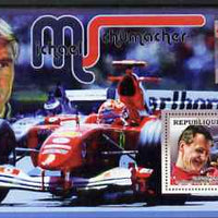 Guinea - Conakry 2006 Michael Schumacher - F1 Champion perf s/sheet #2 containing 1 value (Mika Hakkinen) unmounted mint Yv 368