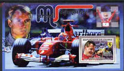 Guinea - Conakry 2006 Michael Schumacher - F1 Champion perf s/sheet #2 containing 1 value (Mika Hakkinen) unmounted mint Yv 368