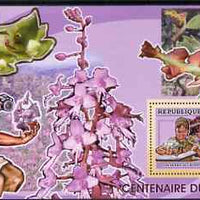 Guinea - Conakry 2006 Centenary of Scouting perf s/sheet #08 containing 1 value (Orchids) unmounted mint Yv 371