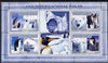 Guinea - Bissau 2007 International Polar Year - Penguins & Bears perf sheetlet containing 4 values & 2 labels unmounted mint