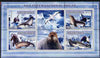 Guinea - Bissau 2007 International Polar Year - Birds & Seals perf sheetlet containing 4 values & 2 labels unmounted mint