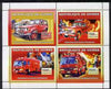 Guinea - Conakry 2006 Japanese Fire Engines perf sheetlet containing 4 values unmounted mint