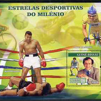 Guinea - Bissau 2007 Sportsmen of the Century perf s/sheet containing 1 value unmounted mint, Yv 335