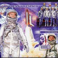 Guinea - Bissau 2007 John Glenn perf s/sheet containing 1 value unmounted mint, Yv 337