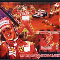 Guinea - Bissau 2007 Michael Schumacher perf s/sheet containing 1 value unmounted mint, Yv 339