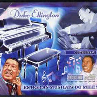 Guinea - Bissau 2007 Music Stars perf s/sheet containing 1 value (Duke Ellington) unmounted mint, Yv 344