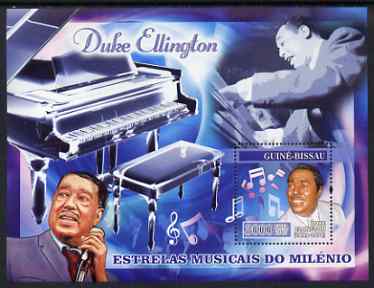 Guinea - Bissau 2007 Music Stars perf s/sheet containing 1 value (Duke Ellington) unmounted mint, Yv 344