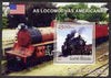 Guinea - Bissau 2001 Locomotives - American perf s/sheet containing 1 value unmounted mint Mi Bl 356