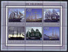 Guinea - Bissau 2001 Tall Ships perf sheetlet containing 6 values (350 FCFA) unmounted mint Mi 1707-12