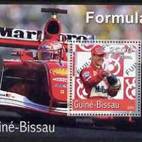 Guinea - Bissau 2001 Ferrari Cars (F1) perf s/sheet containing 1 value unmounted mint Mi Bl 366