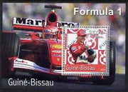 Guinea - Bissau 2001 Ferrari Cars (F1) perf s/sheet containing 1 value unmounted mint Mi Bl 366