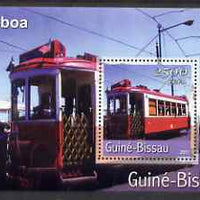 Guinea - Bissau 2001 Lisbon Tram perf s/sheet containing 1 value unmounted mint Mi Bl 365