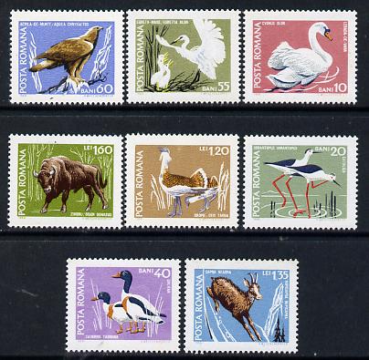 Rumania 1968 Birds set of 6 from Fauna set unmounted mint, SG 3598-3603, Mi 2724-29